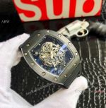 High Quality Richard Mille Knock off Watch Bubba Watson RM 055 Blacksteel